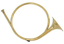 Jagthorn (Hunting Horn 10 inch Brass)