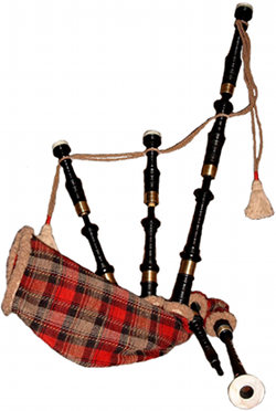 Sækkepibe (Highland Bagpipe)