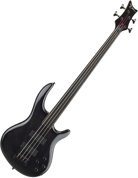 Båndløs basguitar (Dean Edge 4 Fretless)