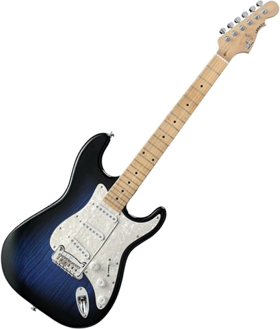 Elektrisk guitar (G&L Tribute Legacy Blueburst)