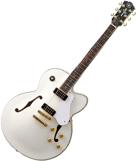 Hollowbody guitar (Yamaha AES1500)