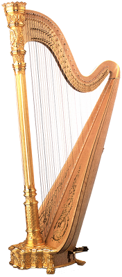 Harpe (Lyon & Healy Style 17 Semi-Grand Gold)