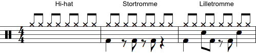 ERT trommerytme 3